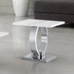 Horve White Oak End Table by Furniture of America - Image 5
