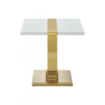 Horve White Oak End Table by Furniture of America - Image 8
