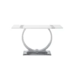Horve White Sofa Table by Furniture of America - Image 4