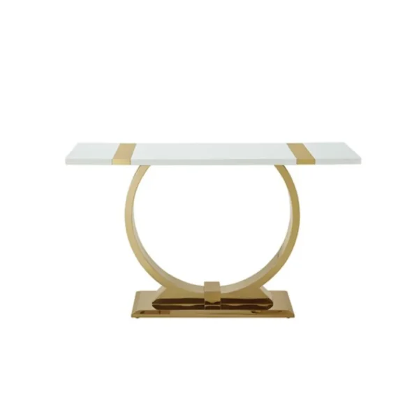 Horve White Sofa Table by Furniture of America - Image 8