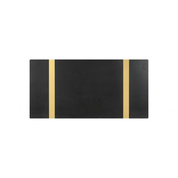 Horsham Black Rectangle Coffee Table by Furniture of America - Image 3