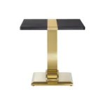 Horsham Black Wood End Table by Furniture of America - Image 2