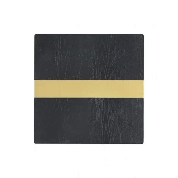 Horsham Black Wood End Table by Furniture of America - Image 3