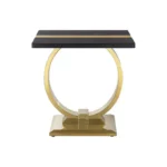 Horsham Black Wood End Table by Furniture of America - Image 4