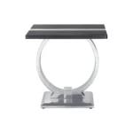 Horsham Black Wood End Table by Furniture of America - Image 7