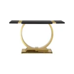 Horsham Black Sofa Table by Furniture of America - Image 2
