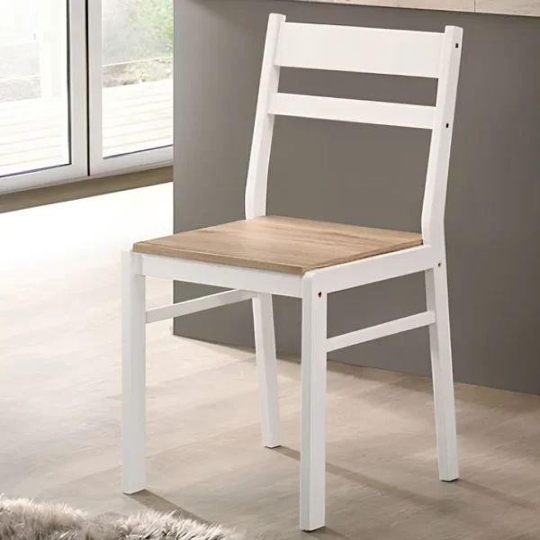 Debbie 5 Pc Solid Wood Dining Set by Furniture of America - Image 3