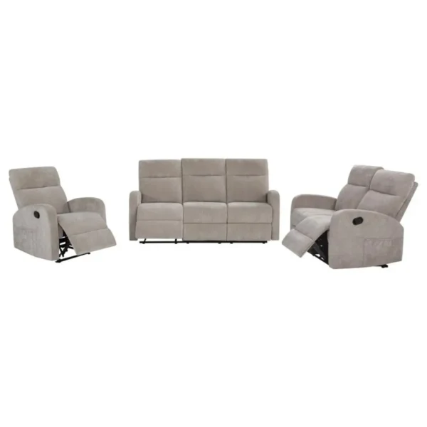 Hamilton Fabric Recliner Sofa Set by Coaster Furniture - Image 4
