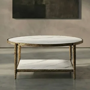 Kerna Coffee Table with Shelf by Furniture of America