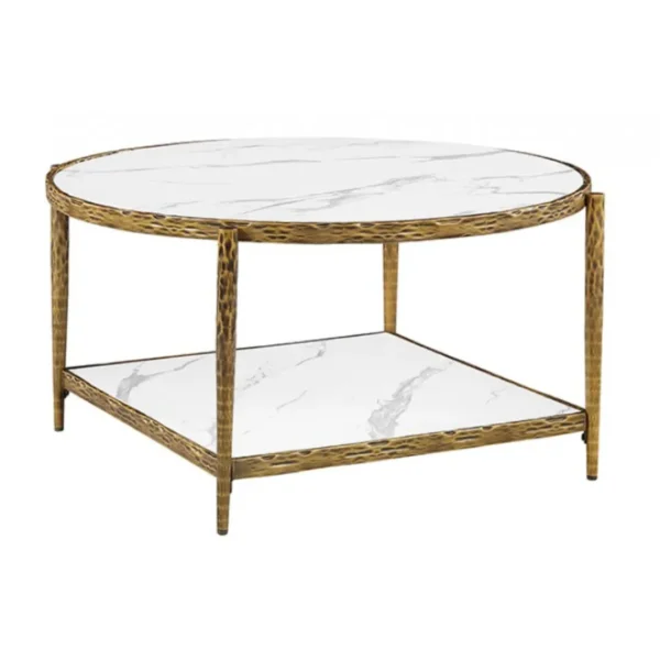 Kerna Coffee Table with Shelf by Furniture of America - Image 3