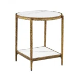 Kerna End Table with Shelf by Furniture of America