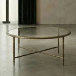 Talva Coffee Table Glass Top by Furniture of America