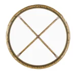 Talva Round Glass End Table by Furniture of America - Image 2