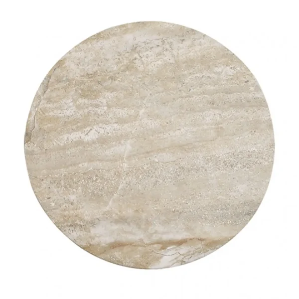 Serpe Beige Side Table by Furniture of America - Image 2