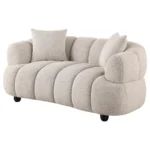 Whitney Channel Tufted Sofa Set Fabric by Coaster Furniture - Image 3