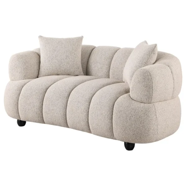 Whitney Channel Tufted Sofa Set Fabric by Coaster Furniture - Image 3