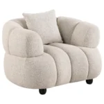 Whitney Channel Tufted Sofa Set Fabric by Coaster Furniture - Image 4