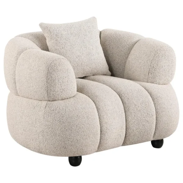 Whitney Channel Tufted Sofa Set Fabric by Coaster Furniture - Image 4