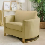Corliss Upholstered Velvet Armchair with Gold Legs By Coaster Furniture - Image 9
