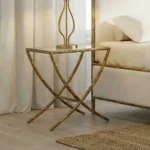 Vilna Metal Side Table by Furniture of America