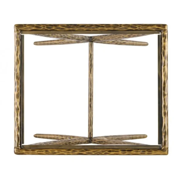 Vilna Metal Side Table by Furniture of America - Image 3