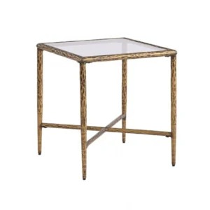 Selva Glass Side Table by Furniture of America