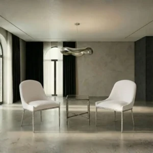 Selva Glass Side Table by Furniture of America