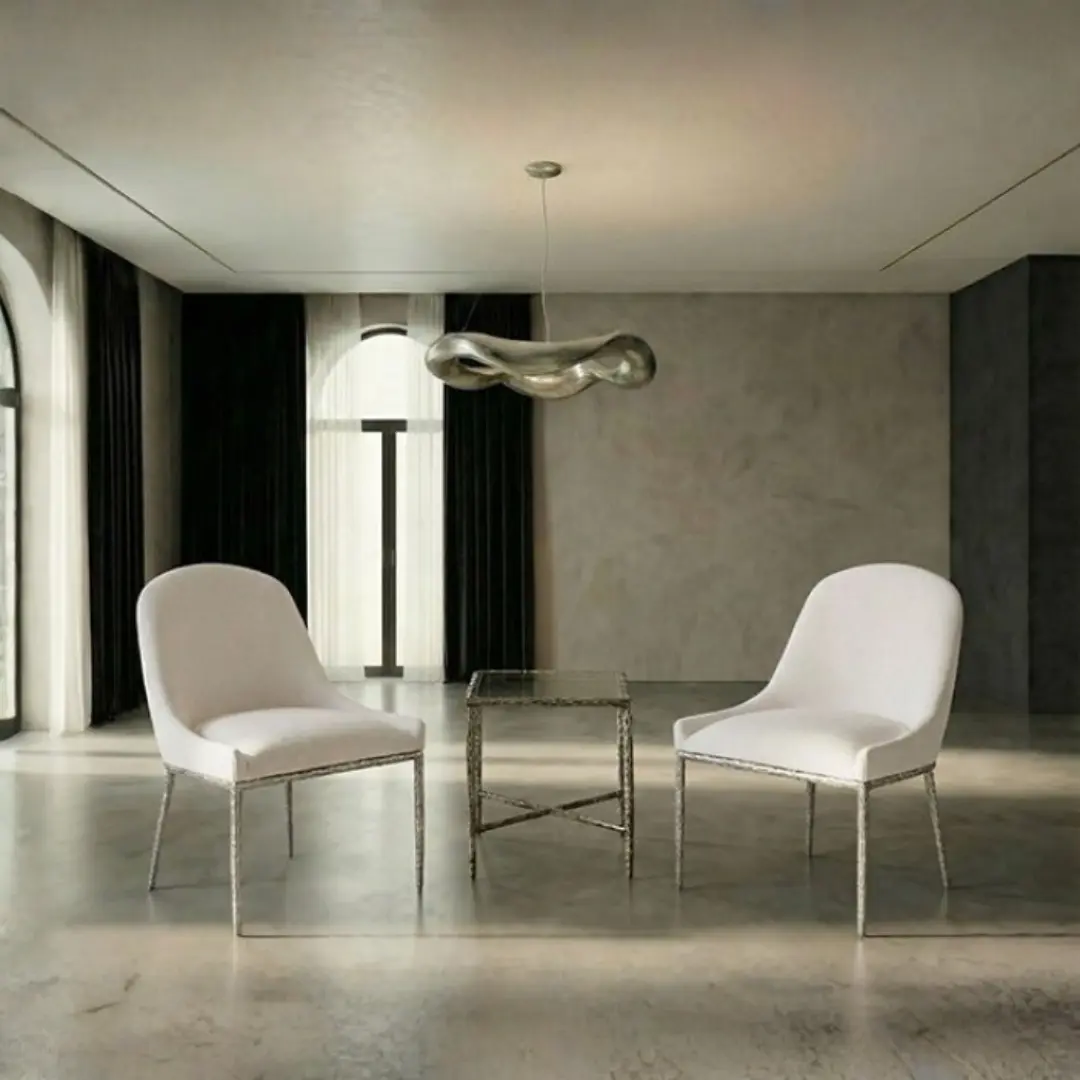 Selva Glass Side Table by Furniture of America | U-Trade Furniture Selva Glass Side Table by Furniture of America - Image 1
