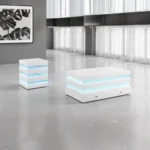 Maloy White End Table by Furniture of America - Image 2