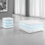 Maloy White Small Rectangular Coffee Table by Furniture of America - Image 3