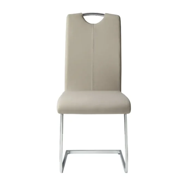 Glissand Leather Side Dining Chair Set Of 2 By Homelegance - Image 5