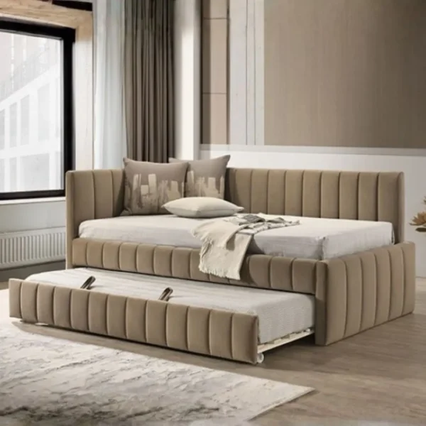 Nardi Contemporary Sleeper Sofa Twin with Trundle by Furniture Of America - Image 3