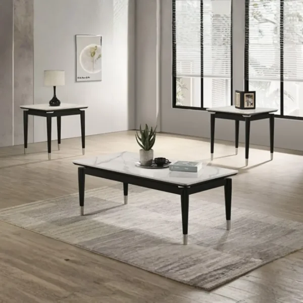 Maidstone Stone End Table by Furniture of America - Image 3