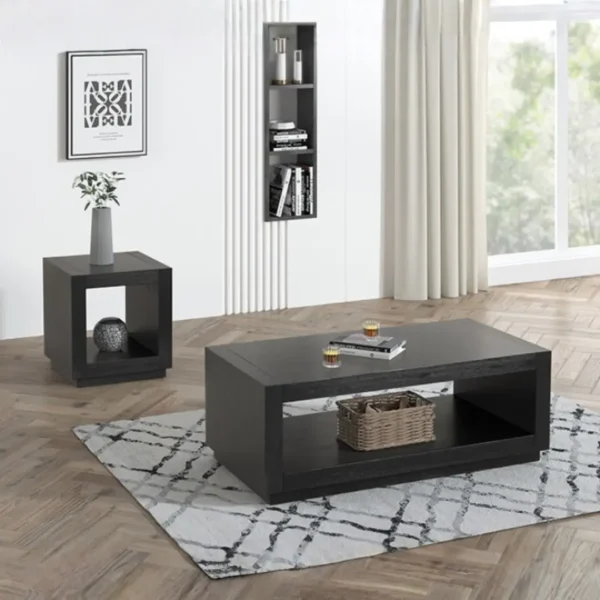 Dothan Modern Wood End Table by Furniture of America - Image 4