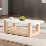Sundbry Marble Top Coffee Table by Furtniure of America - Image 6