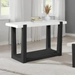 Sundbry Marble Sofa Table by Furniture of America