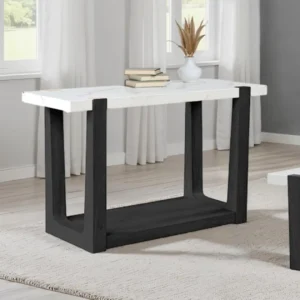 Sundbry Marble Sofa Table by Furniture of America