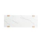 Sundbry Marble Sofa Table by Furniture of America - Image 4