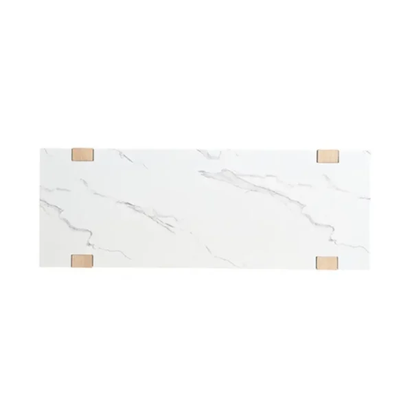 Sundbry Marble Sofa Table by Furniture of America - Image 4
