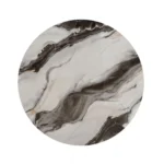 Bogor Round Black Coffee Table by Furniture of America - Image 2