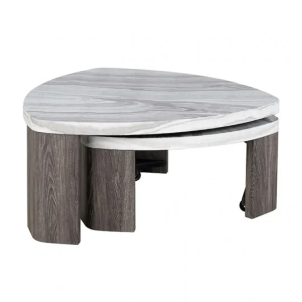 Levis Gray Nesting Coffee Table by Furniture of America - Image 2