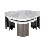 Levis Gray Nesting Coffee Table by Furniture of America - Image 3
