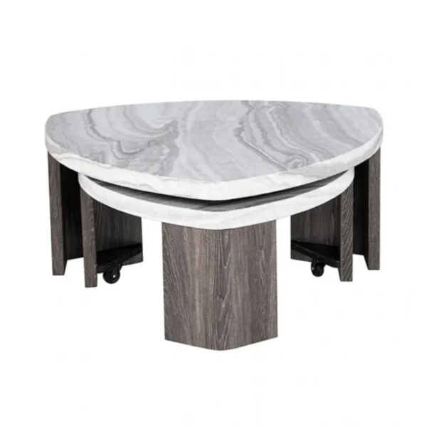 Levis Gray Nesting Coffee Table by Furniture of America - Image 3