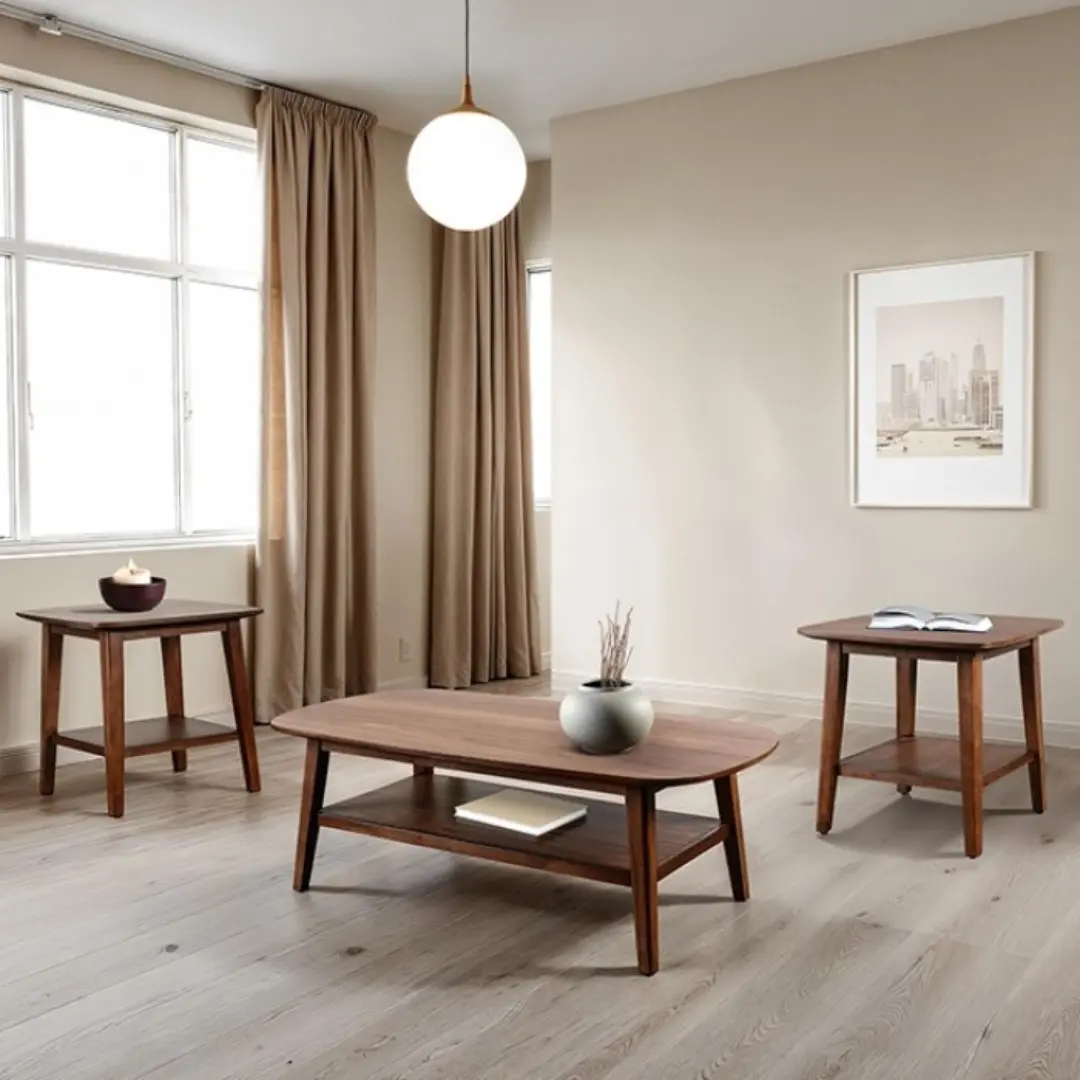 Lethia 3 Piece Coffee Table Sets by Furniture of America | U-Trade Furniture 3 Piece Coffee Table Sets