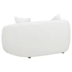Isabella Faux Sheepskin Sofa Set Natural by Coaster Furniture - Image 10