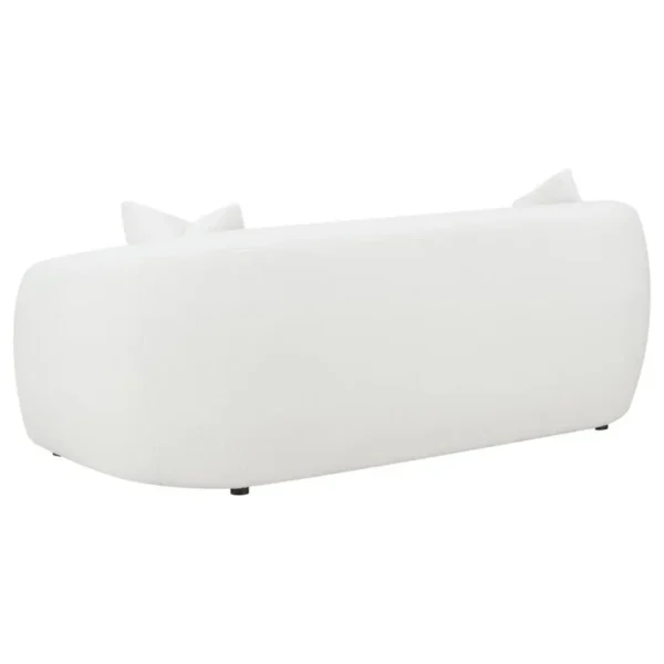 Isabella Faux Sheepskin Sofa Set Natural by Coaster Furniture - Image 13
