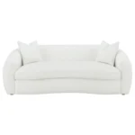 Isabella Faux Sheepskin Sofa Set Natural by Coaster Furniture - Image 14