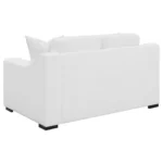 Ashlyn Upholstered Sloped Arm Sofa Set White by Coaster Furniture - Image 16