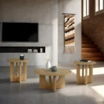 Holen Coffee Table Set of 3 by Furniture of America - Image 4