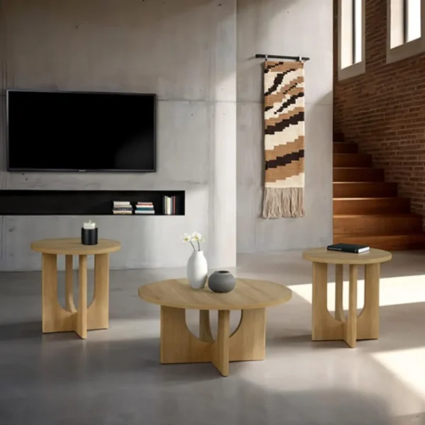 Holen Coffee Table Set of 3 by Furniture of America - Image 4
